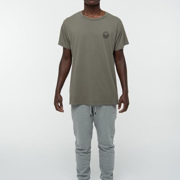 NWT- Parallel x League- SIMON TEE - ARMY / BLACK- Size Large - Picture 3 of 12